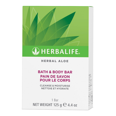Herbal Aloe Bath & Body Bar 125g