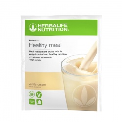 Herbalife Formula 1 Vanilla Cream Flavour Pack of 7 Sachets
