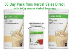 Herbalife 30 Day Pack (3 day trial products) with 100g Beverage